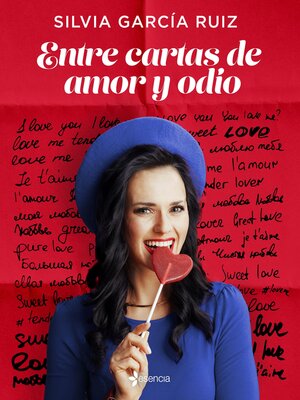 cover image of Entre cartas de amor y odio